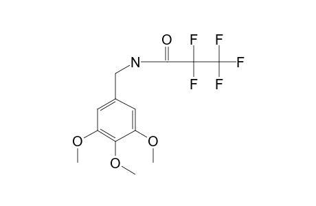 3,4,5-Trimethoxybenzylamine pfp