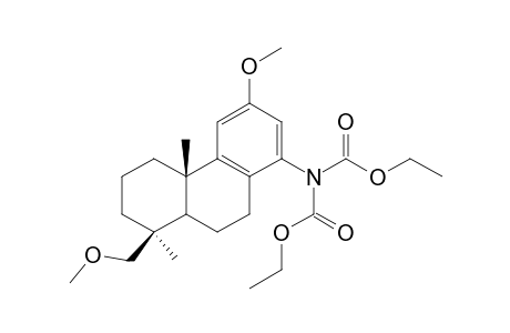 Diethyl (12,19-dimethoxypodocarpa-8,11,13-trien-14-yl)imidodicarbonate
