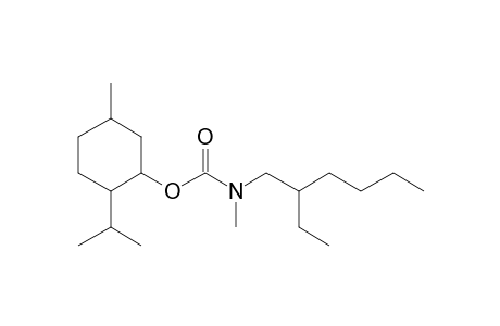 Carbamic acid, N-methyl-N-(2-ethylhexyl)-, (1R)-(-)-menthyl ester