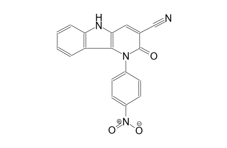 1H-pyrido[3,2-b]indole-3-carbonitrile, 2,5-dihydro-1-(4-nitrophenyl)-2-oxo-