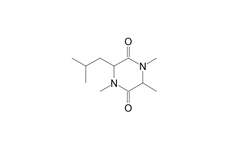 Cyclo(alanylleucyl), N,N-bis-methyl, (isomer 1)