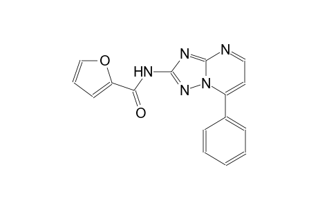 N-(7-phenyl[1,2,4]triazolo[1,5-a]pyrimidin-2-yl)-2-furamide