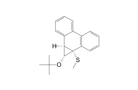 1H-Cyclopropa[l]phenanthrene, 1-(1,1-dimethylethoxy)-1a,9b-dihydro-1a-(methylthio)-, (1.alpha.,1a.alpha.,9b.alpha.)-