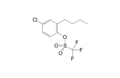 2-butyl-4-chlorophenyl trifluoromethanesulfonate