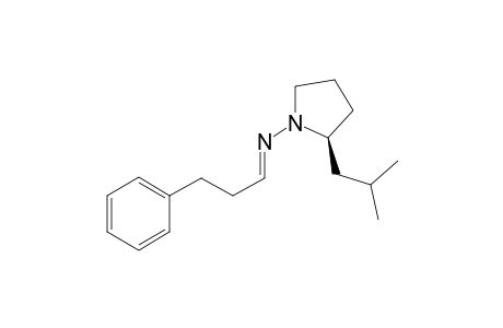 ((S)-2-Isobutyl-pyrrolidin-1-yl)-[3-phenyl-prop-(E)-ylidene]-amine