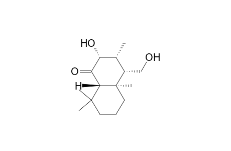 1(2H)-Naphthalenone, octahydro-2-hydroxy-4-(hydroxymethyl)-3,4a,8,8-tetramethyl-, [2R-(2.alpha.,3.alpha.,4.alpha.,4a.alpha.,8a.beta.)]-