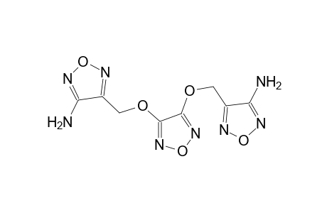 4-[({4-[(4-amino-1,2,5-oxadiazol-3-yl)methoxy]-1,2,5-oxadiazol-3-yl}oxy)methyl]-1,2,5-oxadiazol-3-amine