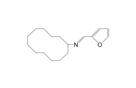 2-[(cyclododecylimino)methyl]furan