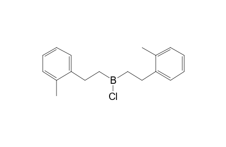 Chloro-bis[2-(2-methylphenyl)ethyl]borane