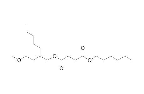 Succinic acid, hexyl 2-(2-methoxyethyl)heptyl ester