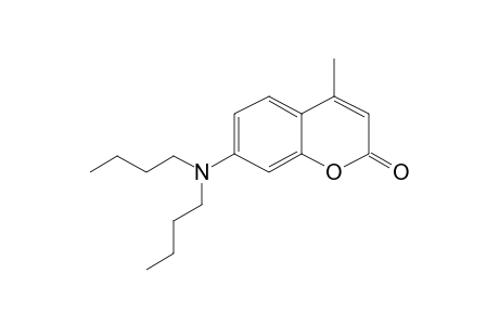 7-di(N-Butyl)amino-4-methylcoumarin