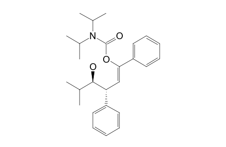 (1Z,3R,4R)-4-HYDROXY-5-METHYL-1,3-DIPHENYL-1-HEXENYL-N,N-DIISOPROPYLCARBAMATE