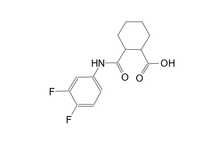 2-[(3,4-difluoroanilino)carbonyl]cyclohexanecarboxylic acid