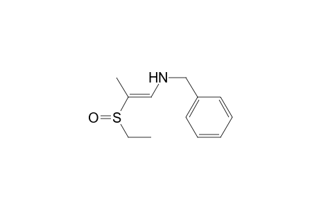 Benzenemethanamine, N-[2-(ethylsulfinyl)-1-propenyl]-