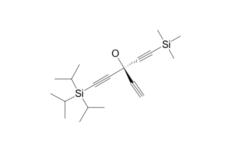 3-ETHYNYL-1-(TRIISOPROPYLSILYL)-5-(TRIMETHYLSILYL)-PENTA-1,4-DIYN-3-OL