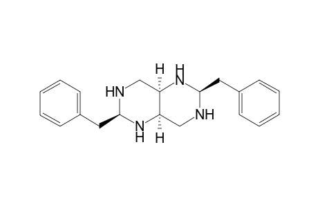 rel-(2R,4aS,6R,8aS)-2,6-dibenzyl-1,3,5,7-tetraazadecalin and rel-(2R,4aR,6R,8aR)-2,6-dibenzyl-1,3,5,7-tetraazadecalin (93:7 ratio)