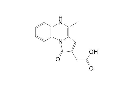 Pyrrolo[1,2-a]quinoxaline-2-acetic acid, 1,5-dihydro-4-methyl-1-oxo-