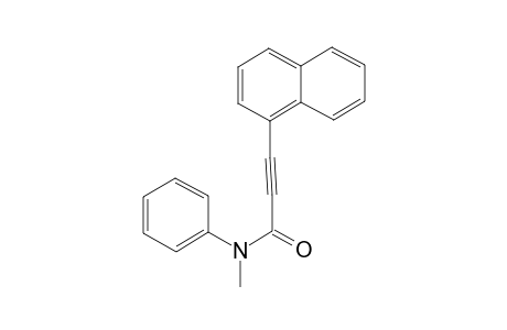 N-methyl-3-(naphthalen-1-yl)-N-phenylpropiolamide