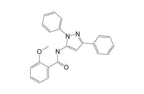 2-Methoxy-N-(1,3-diphenyl-1H-pyrazol-5-yl)benzamide