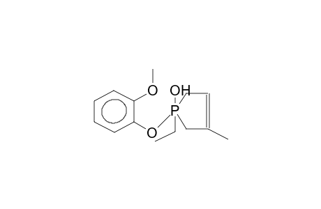 1-ETHYL-1-(ORTHO-METHOXYPHENOXY)-1-HYDROXY-3-METHYL-3-PHOSPHOLENE