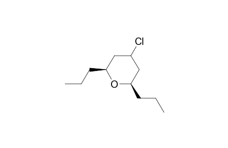 cis-4-Chloro-2,6-dipropyltetrahydropyran