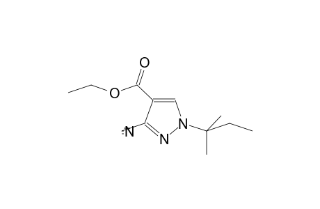 1-tert-amyl-3-cyano-pyrazole-4-carboxylic acid ethyl ester