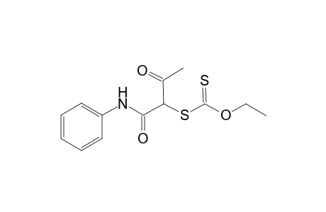 Butanamide, 2-ethoxythiocarbonylthio-3-oxo-N-phenyl-