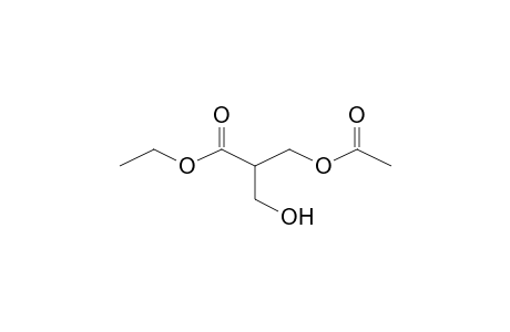 Ethyl 3-(acetyloxy)-2-(hydroxymethyl)propanoate