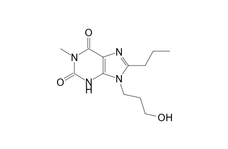 9-(3-Hydroxypropyl)-1-methyl-8-propyl-3,9-dihydro-1H-purine-2,6-dione