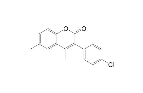 3-(4'-Chlorophenyl)-4,6-dimethylcoumarin