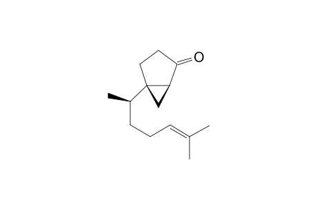 (1S,5R)-5-((R)-1,5-Dimethyl-hex-4-enyl)-bicyclo[3.1.0]hexan-2-one