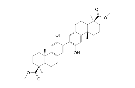 Dimethyl 12,12'-dihydroxy-13,13'-bi(podocarpa-8,11,13-trien-19-oate