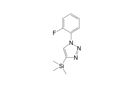 1-(2-Fluorophenyl)-4-(trimethylsilyl)-1H-1,2,3-triazole