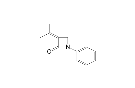 3-(1-Methylethylidene)-1-phenyl-2-azetidinone