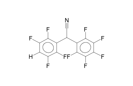 4-HYDROTETRAFLUOROPHENYL(PENTAFLUOROPHENYL)ACETONITRILE