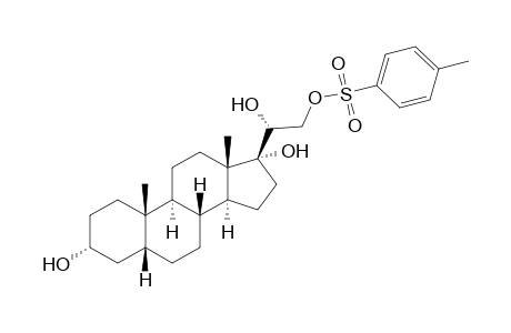 5Beta-pregnane-3alpha,17,20BETA,21-tetrol, 21-(p-toluenesulfonate)