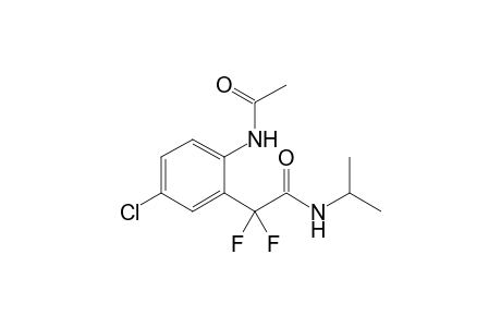 2-(2-ACETAMIDO-5-CHLOROPHENYL)-2,2-DIFLUORO-N-ISOPROPYLACETAMIDE