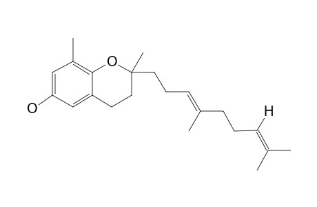 (-)-(E)-2,8-dimethyl-2-(4',8'-dimethyl-3',7'-nonadienyl)-3,4-dihydro-2H-1-benzopyran-6-ol
