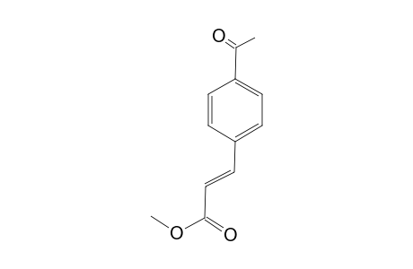 (E)-3-(4-acetylphenyl)-2-propenoic acid methyl ester