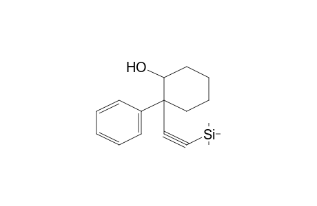 2-Phenyl-2-[(trimethylsilyl)ethynyl]cyclohexanol