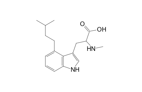 4-Isopentyl-N-methyltryptophan