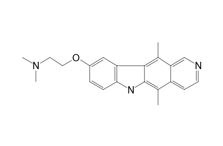 Ellipticine, 9-(dimethylamino)ethyloxy-