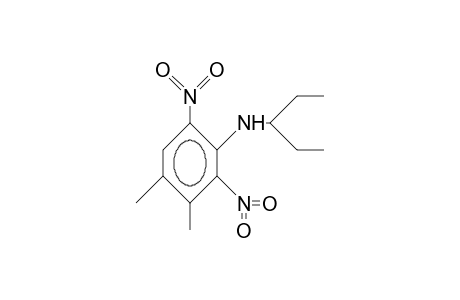 PENDIMETHALIN;N-(1-ETHYLPROPYL)-3,4-DIMETHYL-2,6-DINITROBENZENAMINE