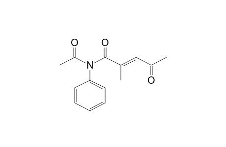 6-Aza-3-octene-2,5,7-trione, 4-methyl-6-phenyl-