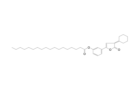 3-(4-Cyclohexylidene-5-oxo-4,5-dihydro-2-furanyl)phenyl stearate