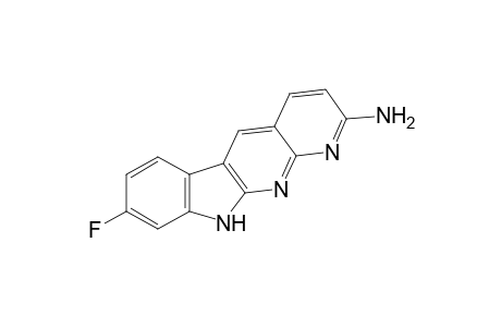 2-amino-8-fluoro-10H-indolo[2,3-b][1,8]naphthyridine