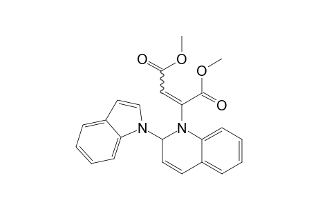 Dimethyl 2-[2-(1H-indol-1-yl)-1(2H)-quinolinyl]-2-butenedioate