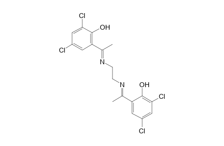 2,2'-[ethylenebis(nitriloethylidyne)]bis[4,6-dichlorophenol]