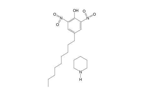 2,6-DINITRO-4-NONYLPHENOL, COMPOUND WITH PIPERIDINE (1:1)