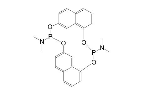 N3,N3,N7,N7-tetramethyl-2,4,6,8-tetraoxa-3,7-diphospha-1,5(1,7)-dinaphthalenacyclooctaphane-3,7-diamine